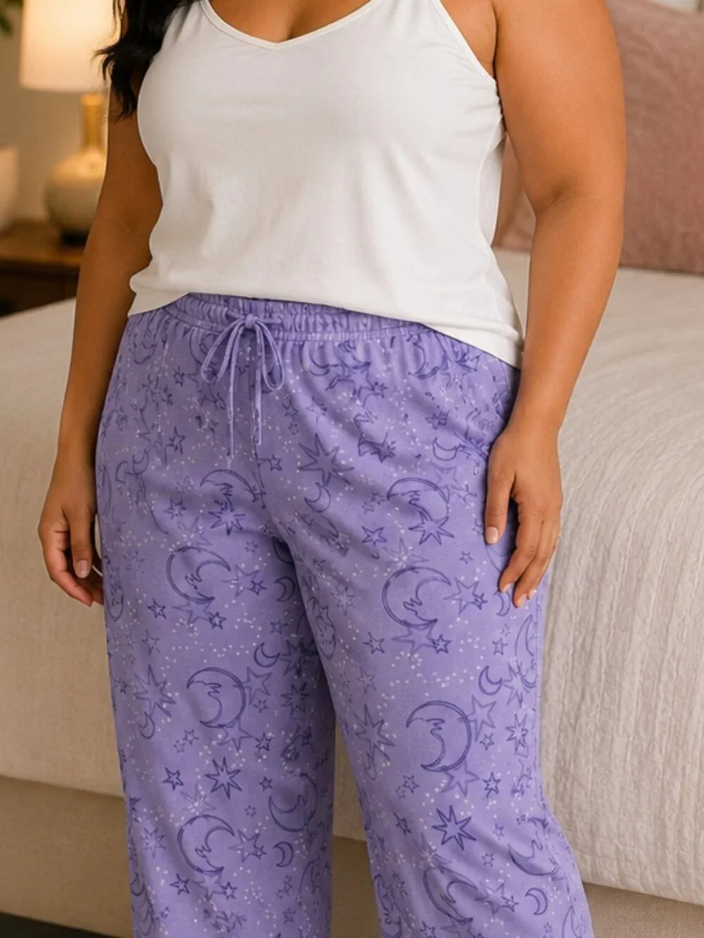Adonna 2-Piece Pajama Lounge Set | Plus Size 3XL